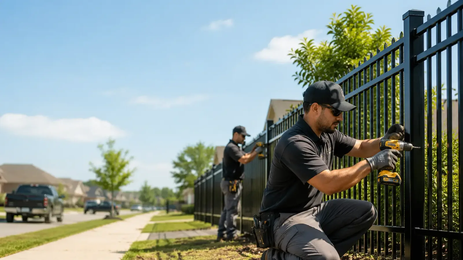 Metal Fence Installation in Robbinsville, NC